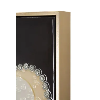 MALOWANY OBRAZ NA PŁÓTNIE Lakierowany WIEN HAT -A- W RAMIE 62x4x92 cm